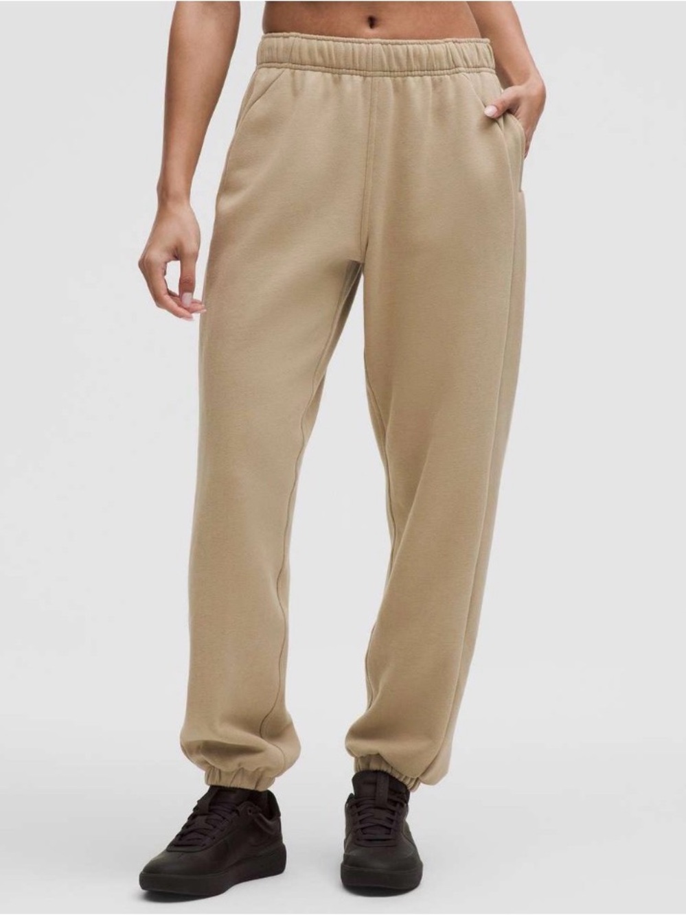 Lululemon Scuba Mid-Rise Oversized Jogger *Regular Sheer Oak Medium